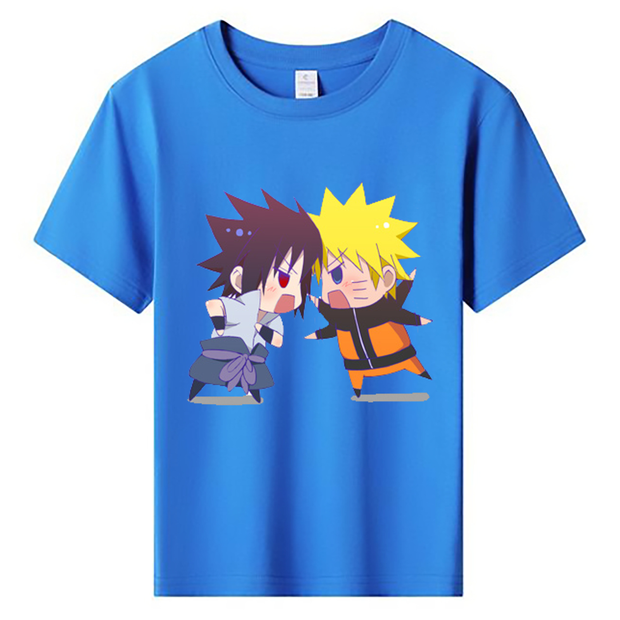 （画像用） NARUTO -ナルト- うずまき ナルト Uzumaki Naruto 綿100％キッズTシャツ（フロントプリント）